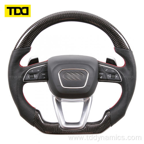 Carbon Fiber Steering Wheel for Audi A3 Q5